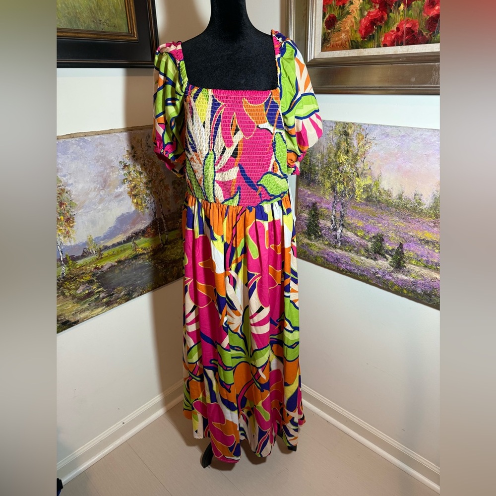 🐠 Truly 4 You Vibrant Multicolor Women's Dress